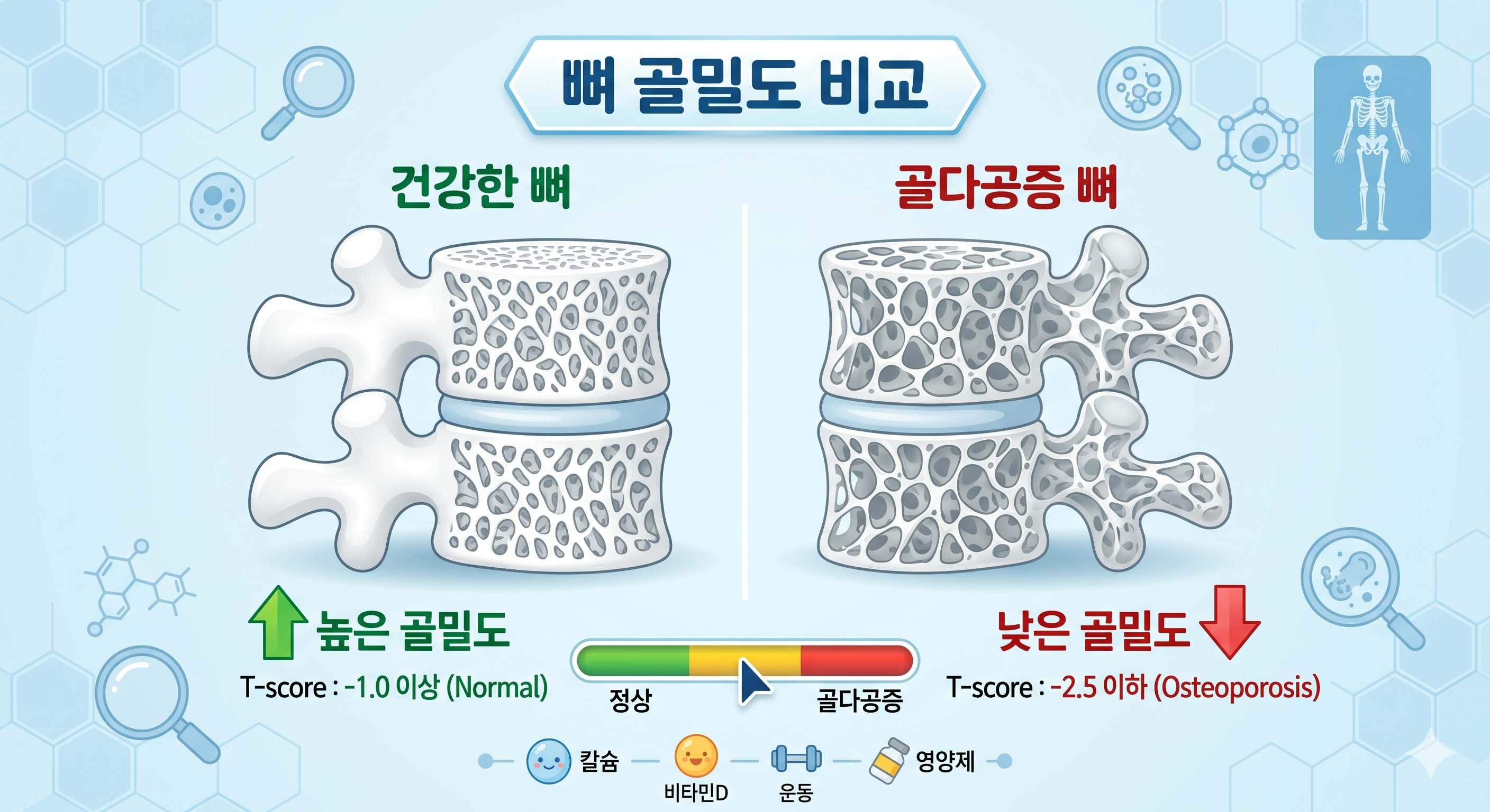 골밀도 비교