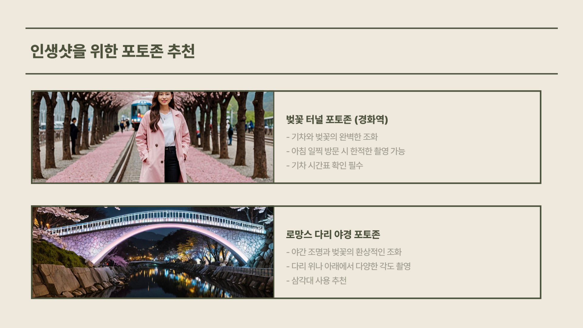 진해 군항제 명소 및 포토존 완벽 가이드