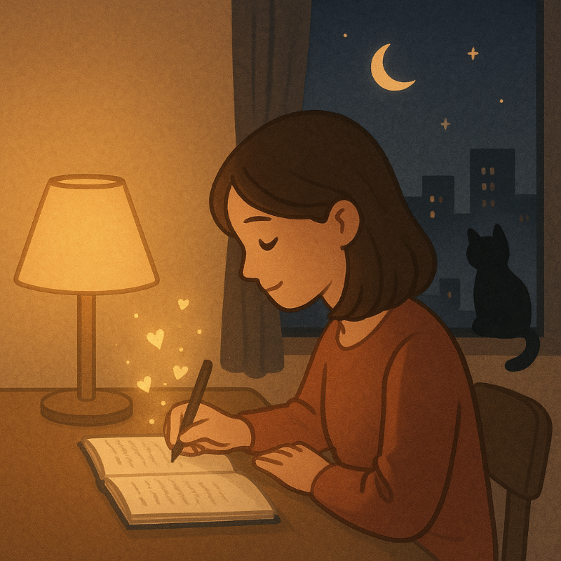 감사일기작성하기