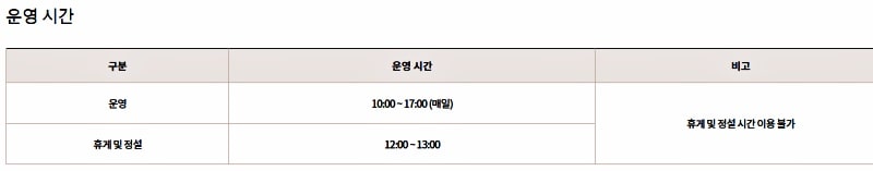 운영시간