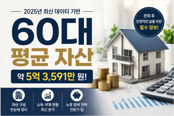 60대 평균 자산