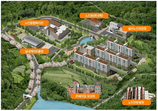 내장산 실버아파트 전경