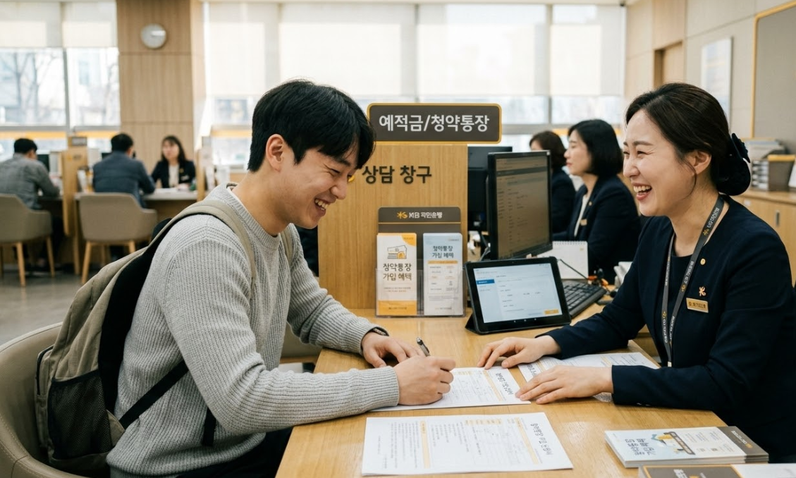 2026 청년 주택드림 청약통장 가입 및 상담 장면