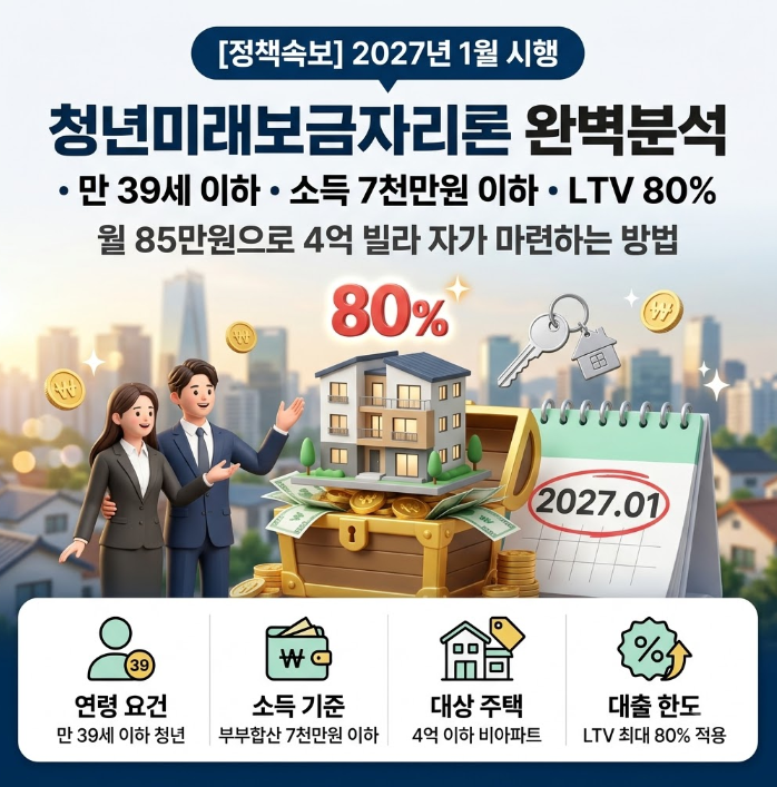 청년미래보금자리론 완벽분석