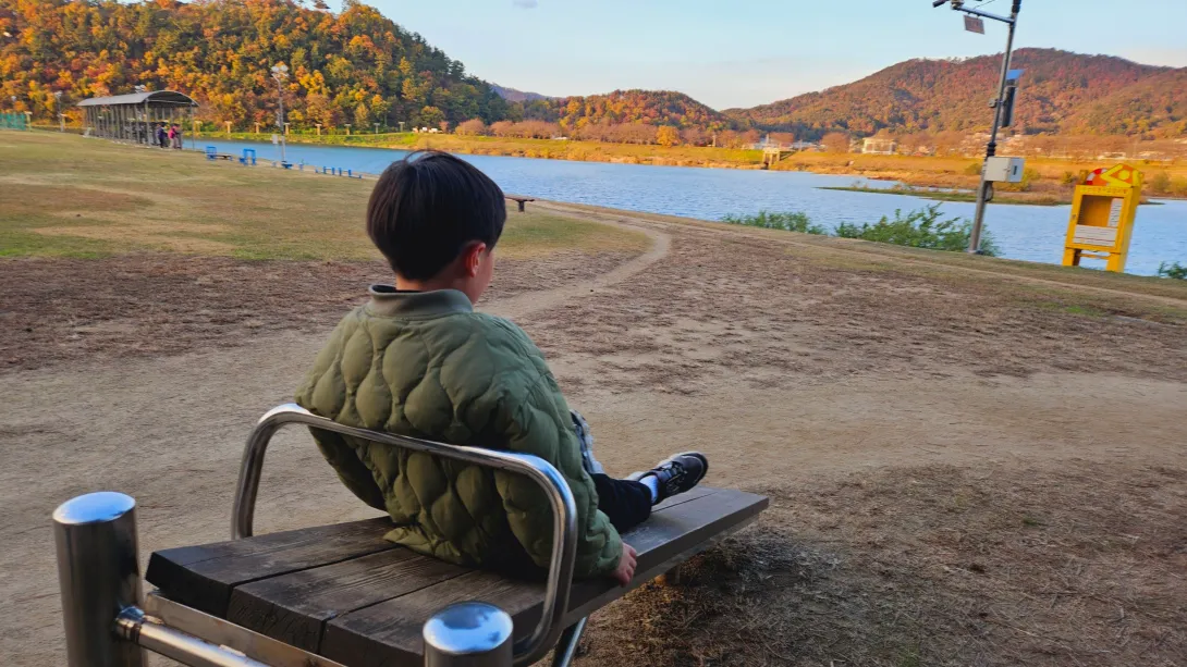 밀양 맥문동 맨발걷기