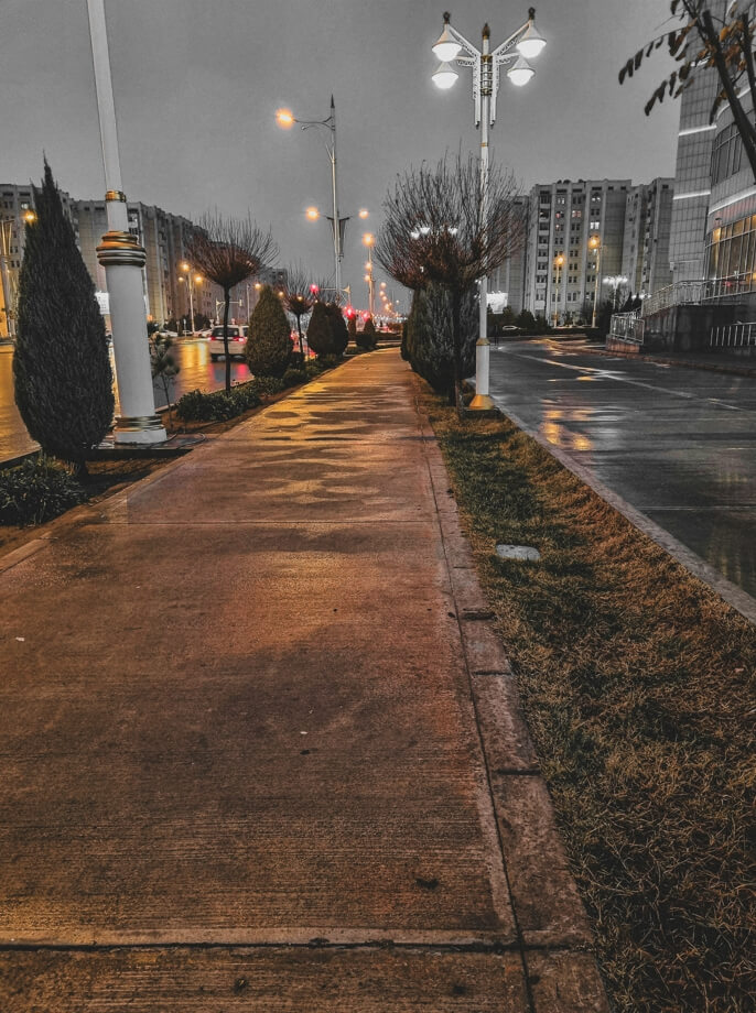 투르크메니스탄 거리 사진