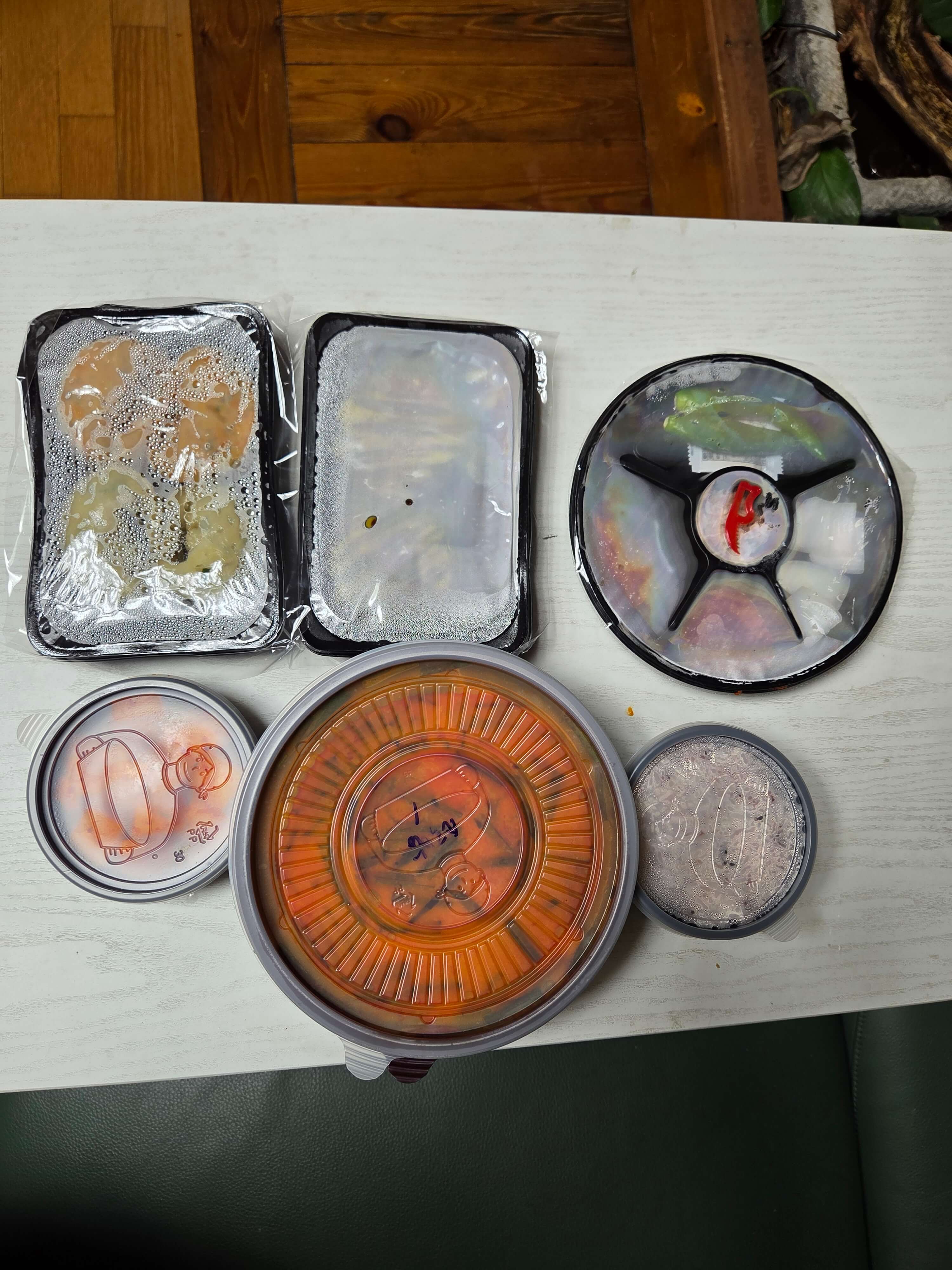 열정국밥 강북미아점 포장구성