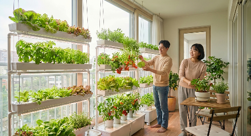 아파트 농업을 통해 알게 된 자연의 흐름