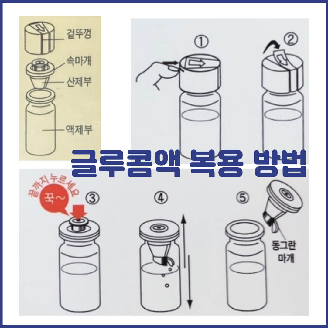 글루콤액 복용방법