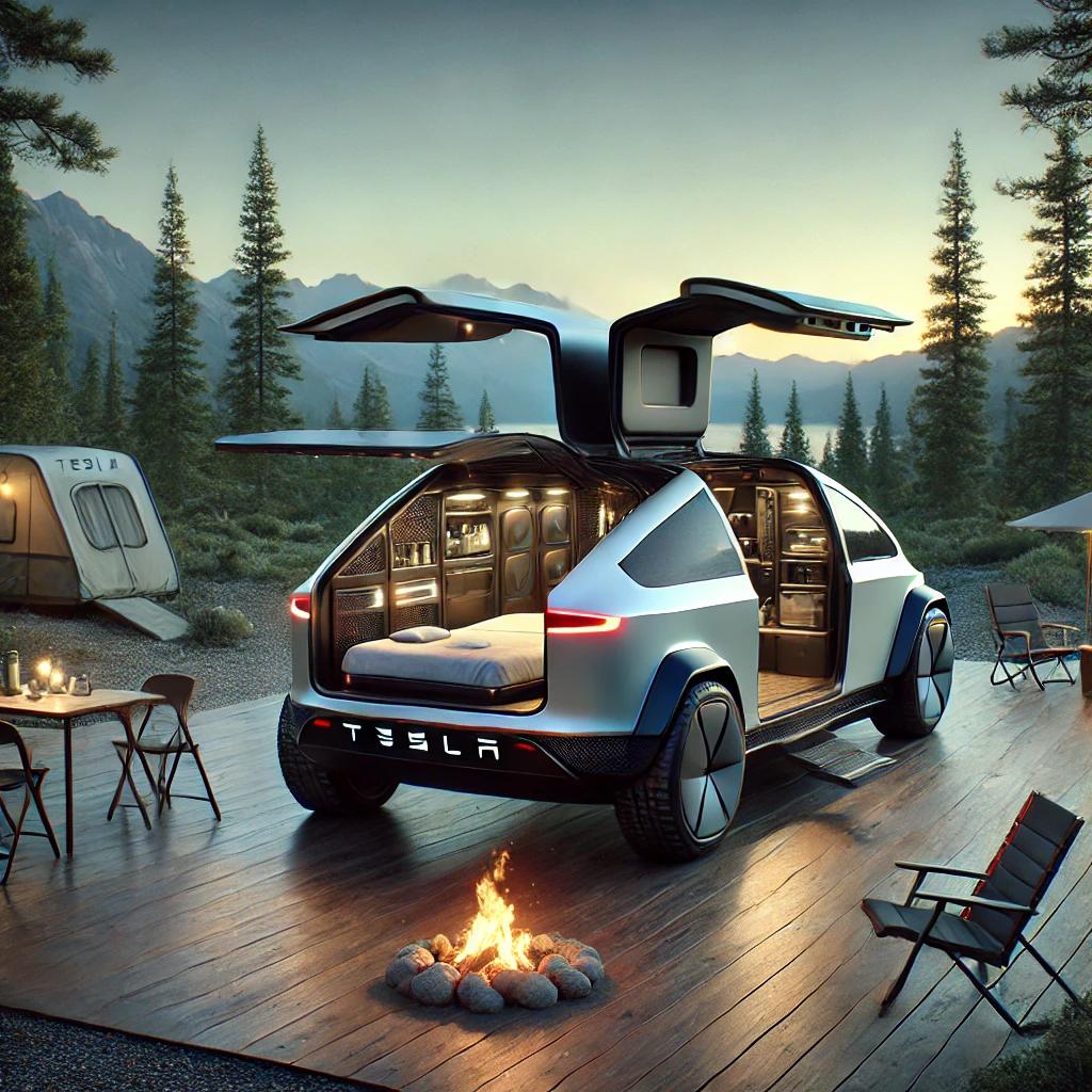 테슬라 사이버트럭 캠핑카