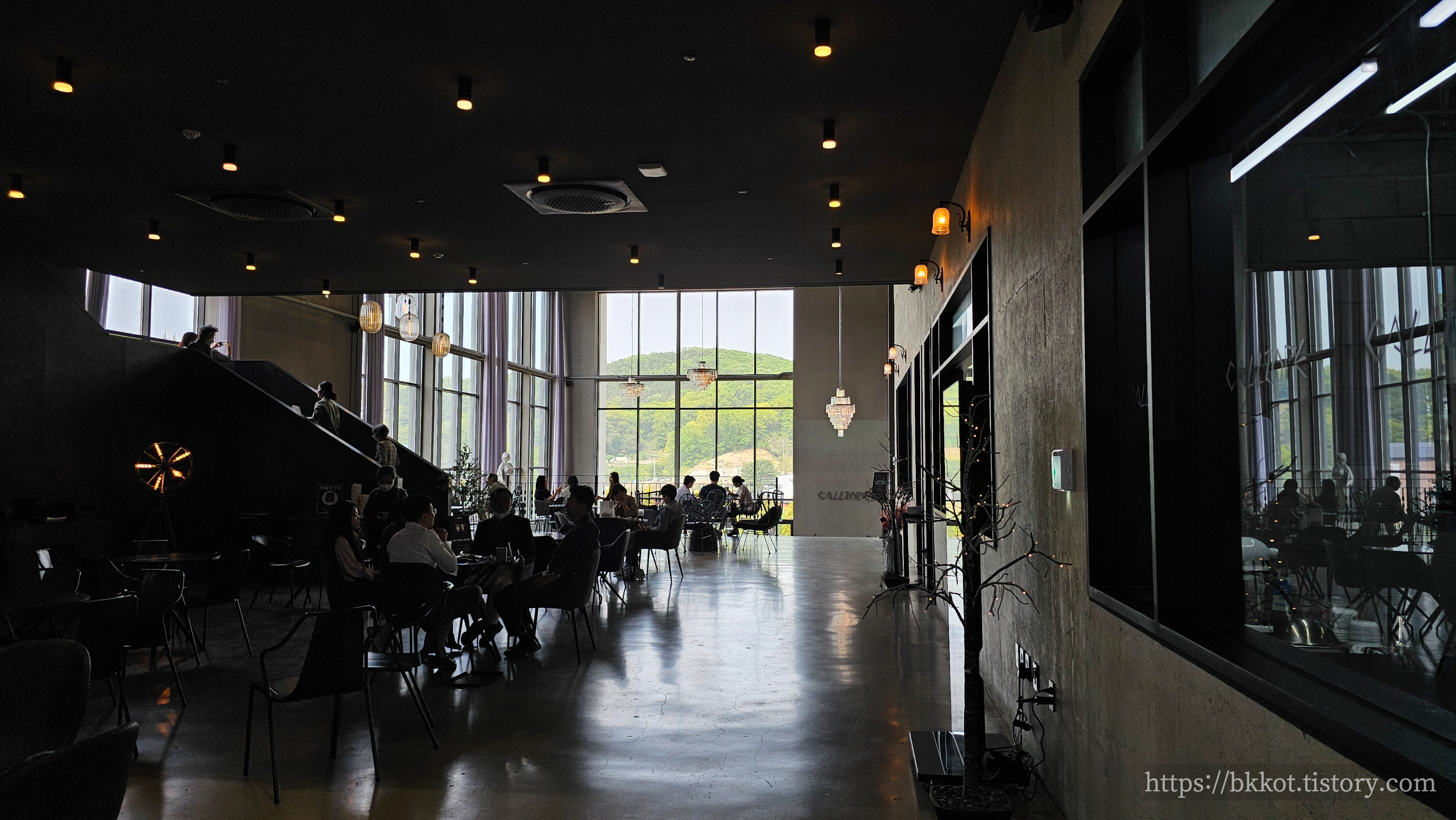 칼리오페 내부 전경