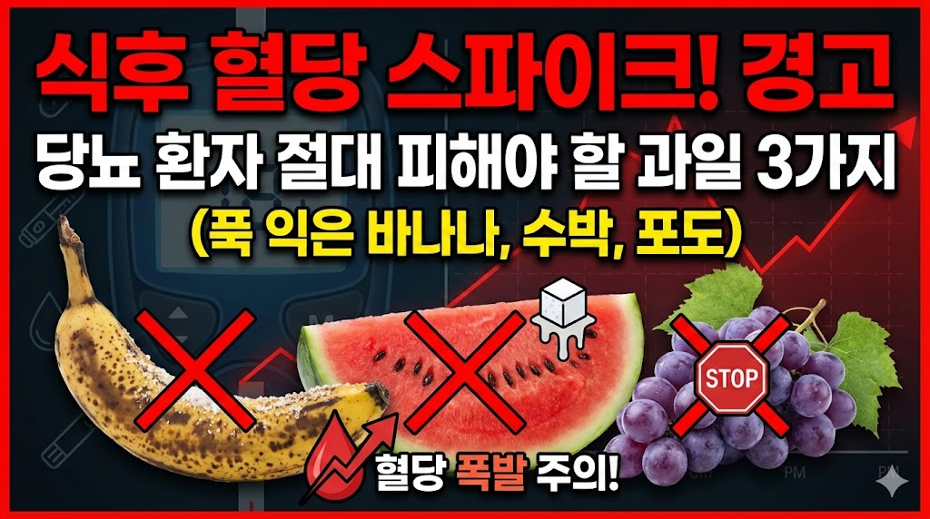 당뇨 환자가 절대 피해야 할 과일