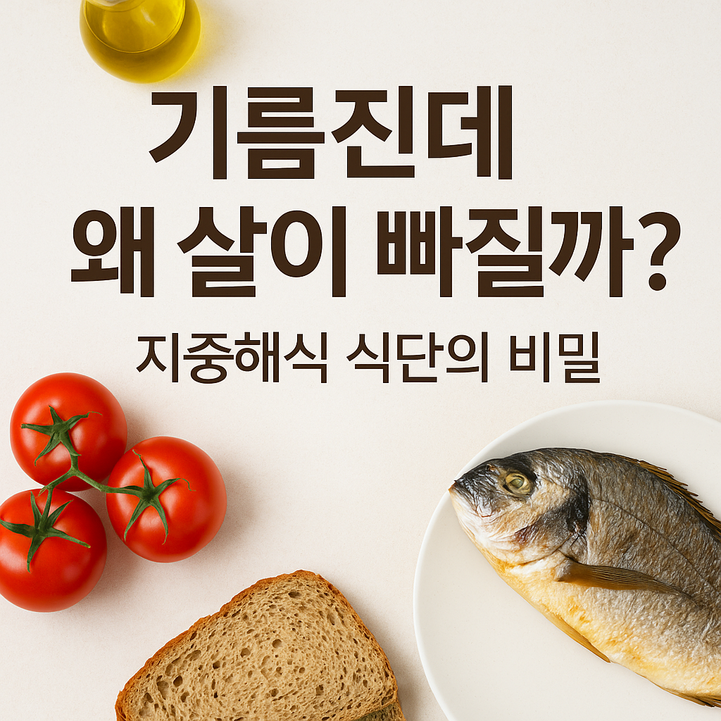 혈당 관리에 좋은 지중해식 식단
