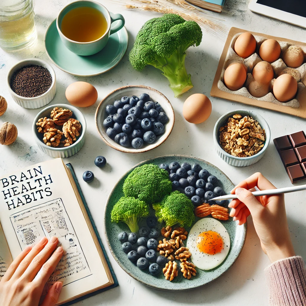 뇌 건강을 위한 음식들