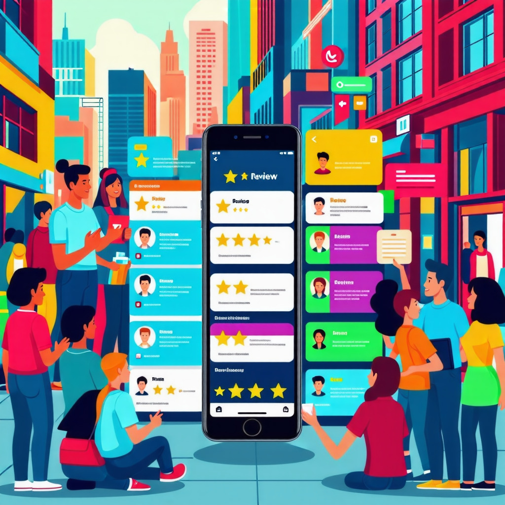 공공배달앱 사용자들의 리뷰와 평가를 보여주는 이미지