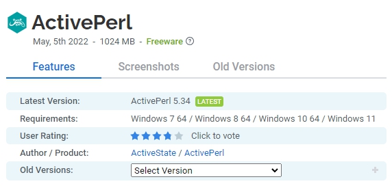 ActivePerl