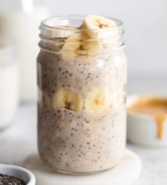 10kg 감량 성공 오나오(오버나이트 오트밀) 다이어트! 효능, 칼로리, 용기, 만들기 레시피