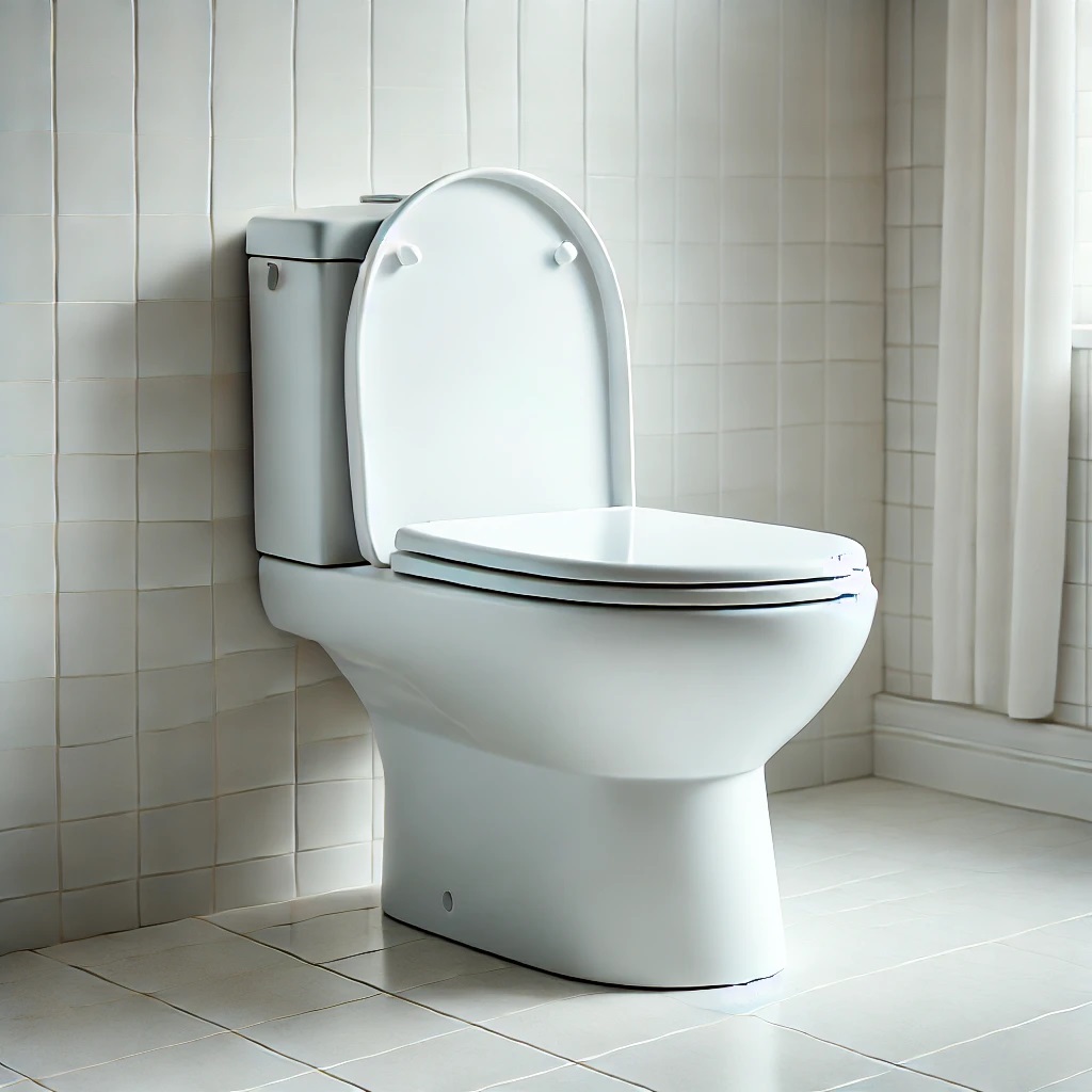 비닐을 이용한 공기압 변기 뚫기 방법