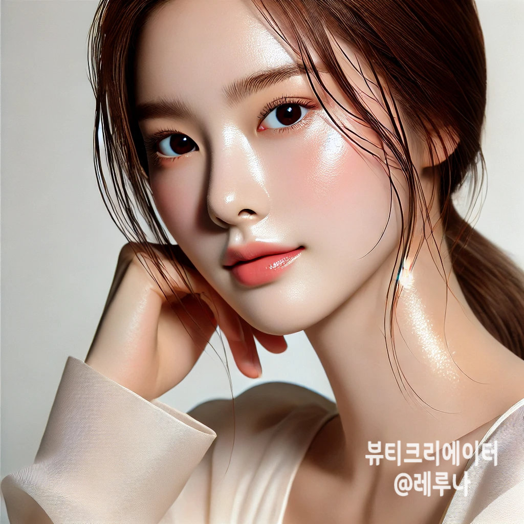 2024 한국 뷰티 유행 트렌드 글로우 메이크업
