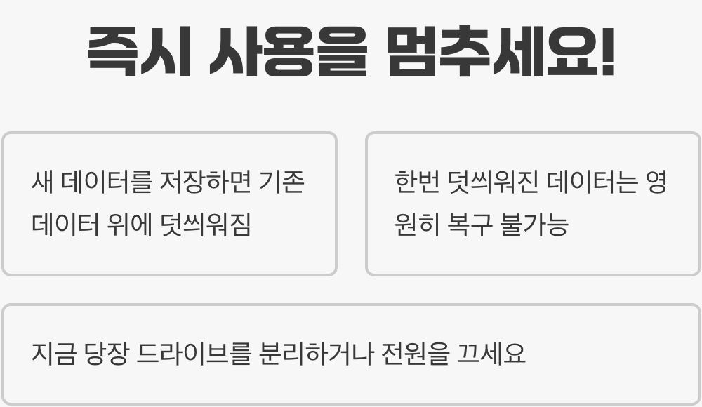 골든타임을 지키는 단 하나의 규칙