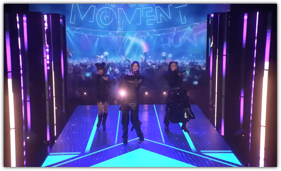 케데헌 헌트릭스 라이브 무대