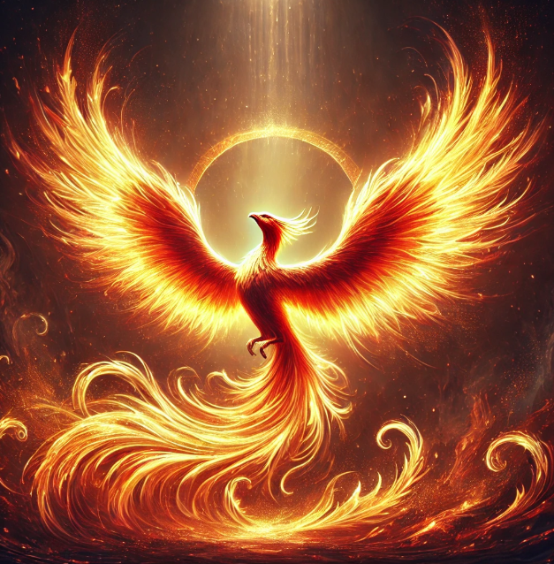 상상 속의 불사조의 모습