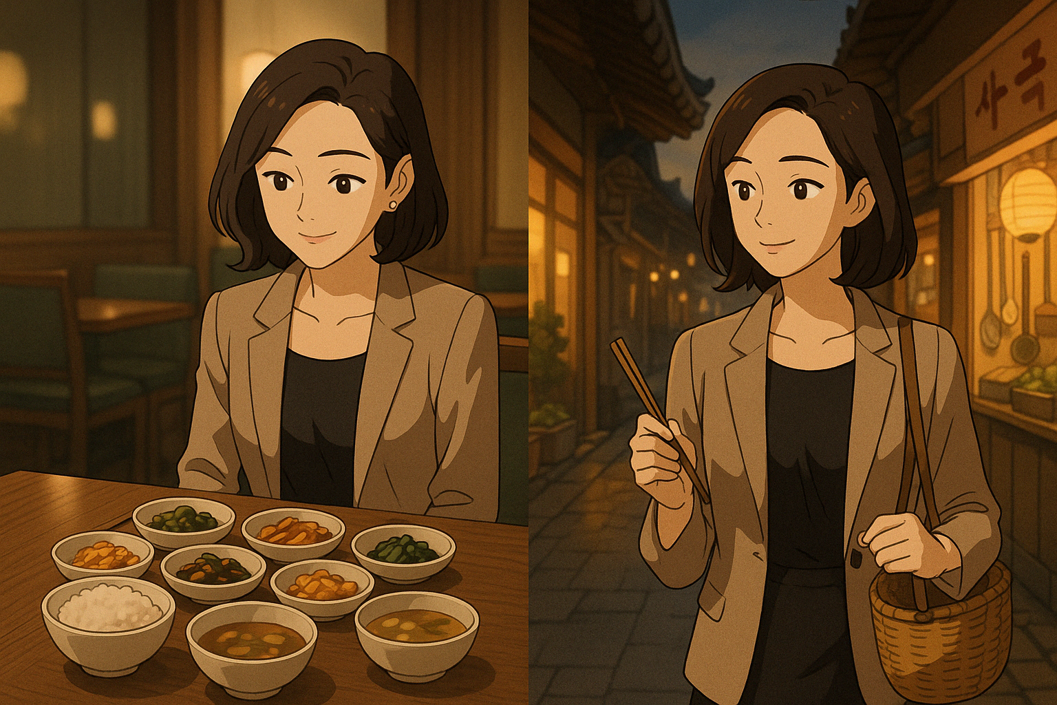 눈으로 먹는다 – 음식의 색, 형태, 균형감