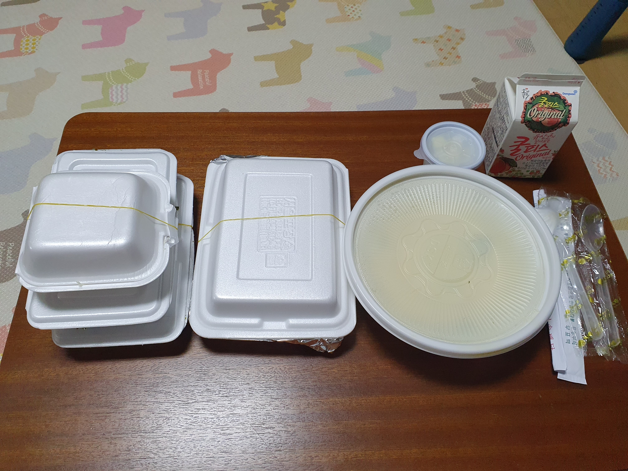 관저동 불닭 신날개 불닭세트 한상차림