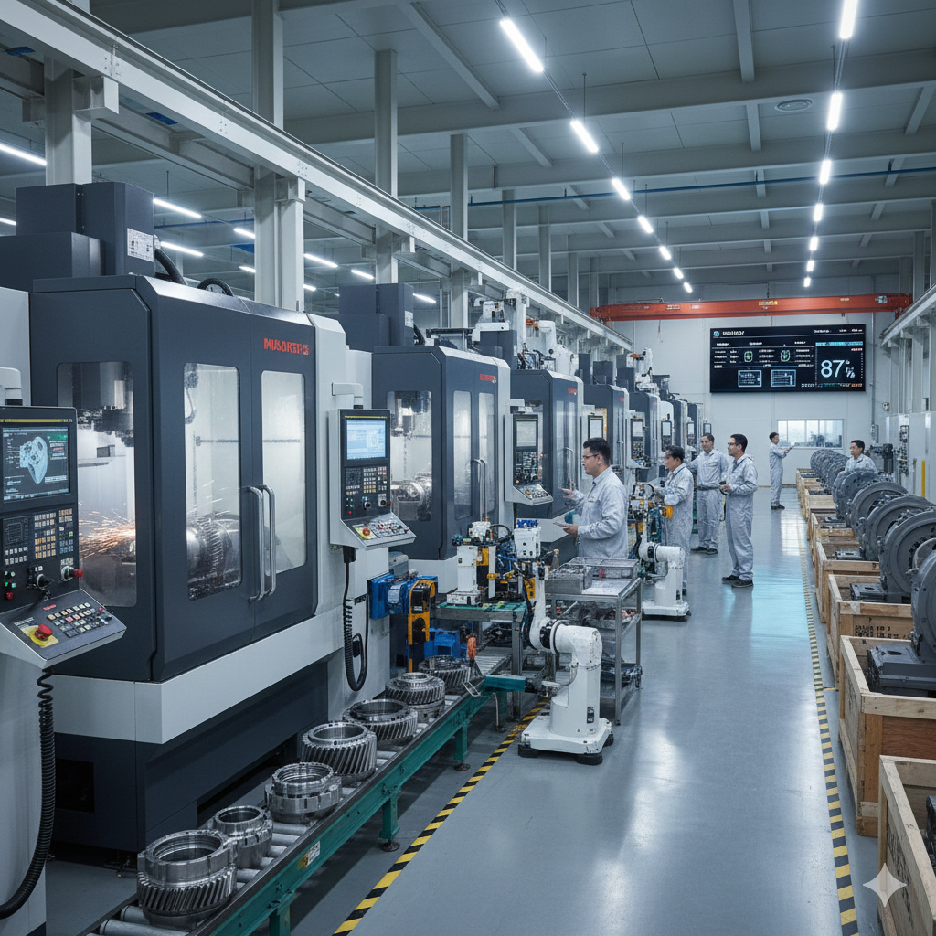 감속기 제작 공장