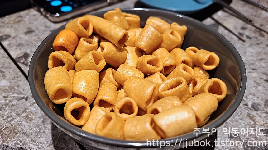 백종원의-막이오름-마카로니-뻥튀기