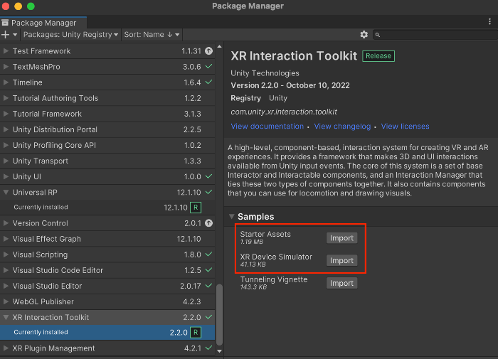 2가지 샘플 에셋 추가