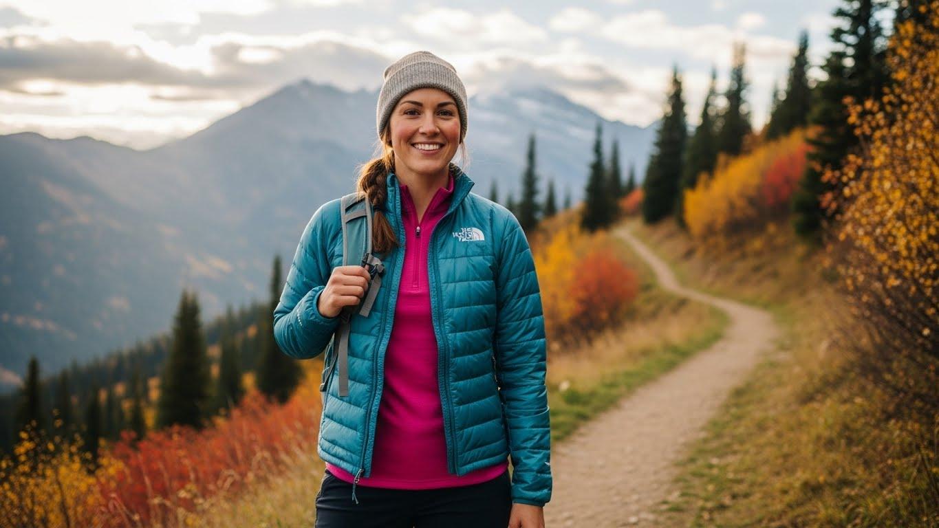 노스페이스 경량패딩 여성