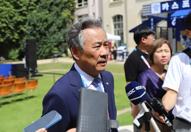 대한체육회장-인터뷰-장면