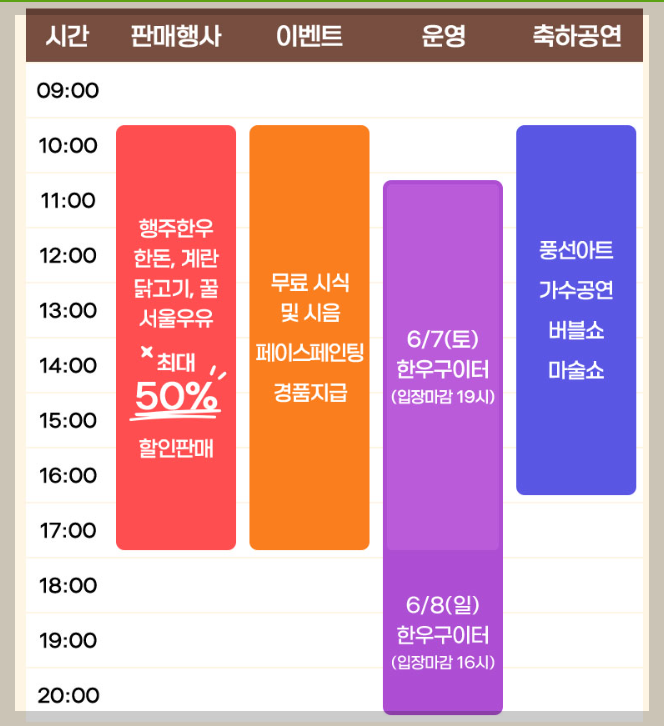 고양 행주한우 숯불구이축제