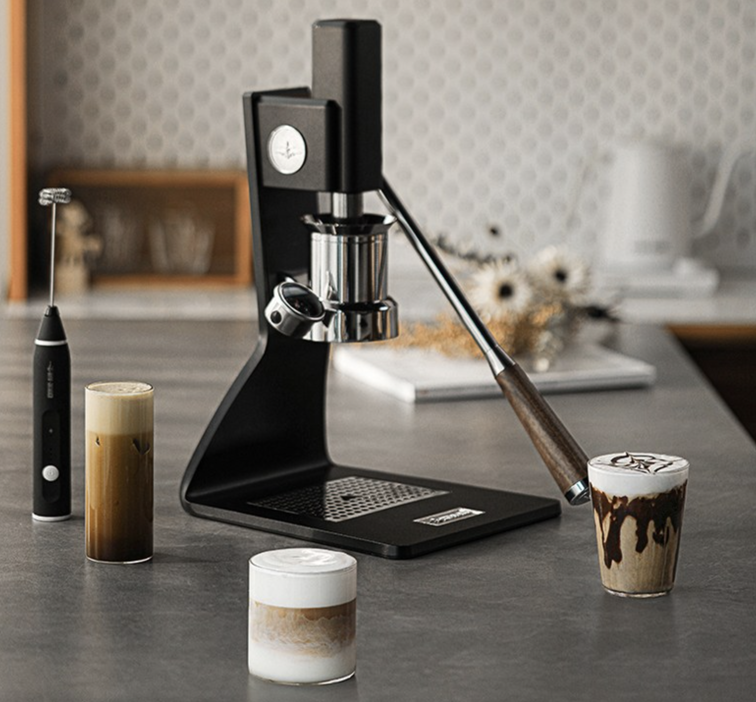 반자동-에스프레소-머신