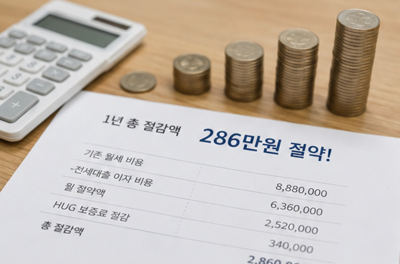 "정부 믿고 월세를 전세로 바꿔보세요!" - 연 286만원 절약되는 '전월세 안심신탁' 총정리 (대상, 혜택, 신청방법 등)