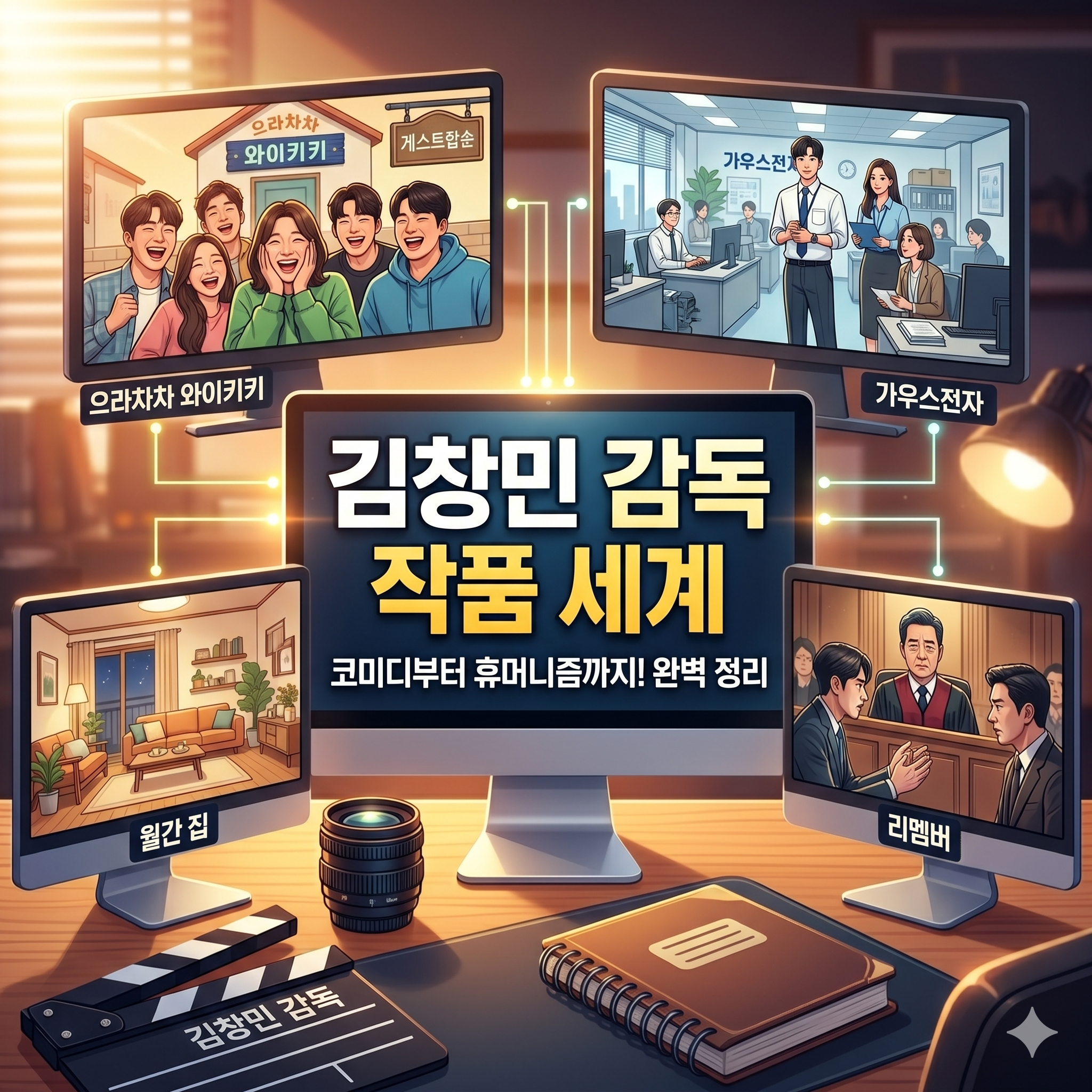 김창민 감독 작품 세계: 코미디와 휴머니즘의 독보적인 연출력