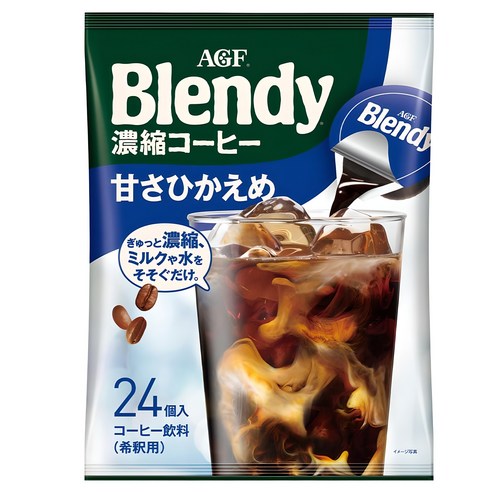 블렌디 포션 커피 라이트 슈거 18g 24개입