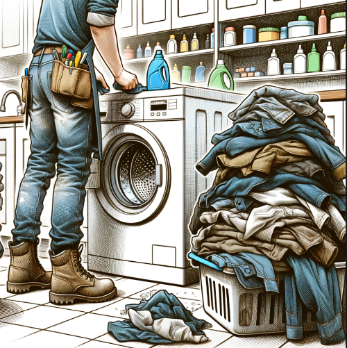 작업복세탁