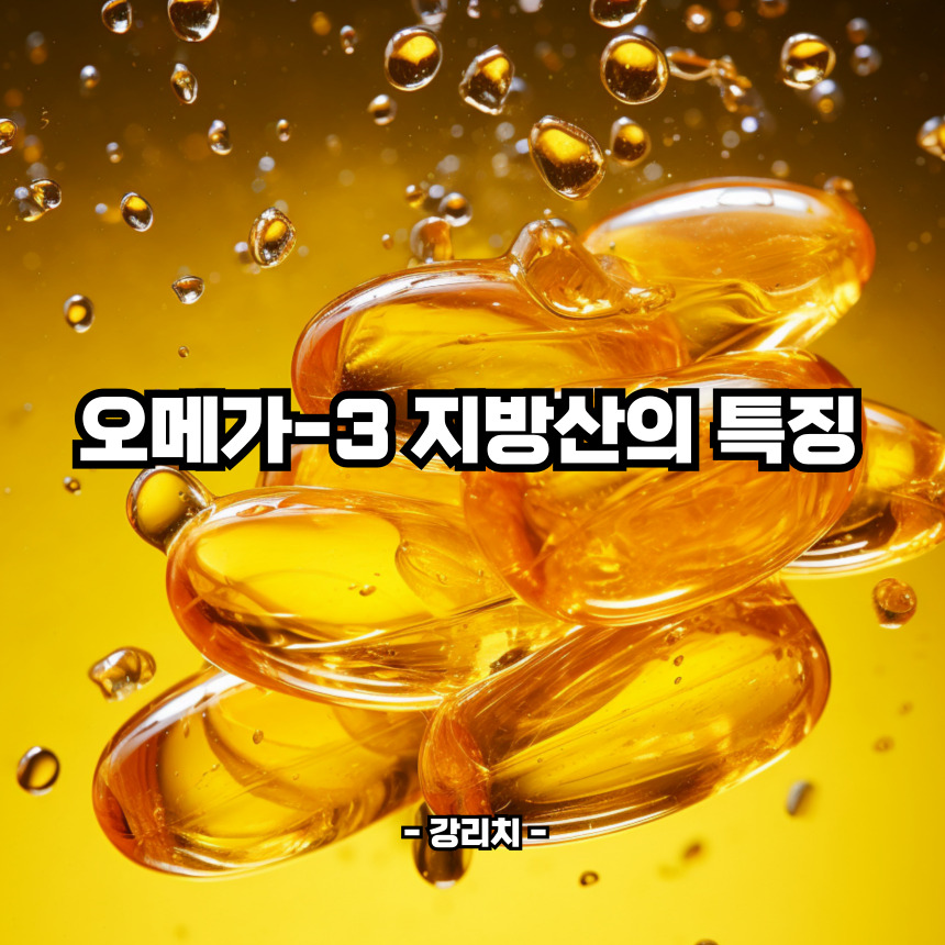 오마가3 지방산의 특징