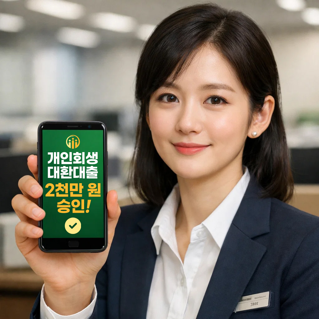 개인회생대환대출 2천만 원 승인 사례