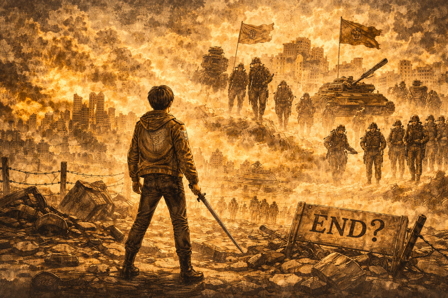 진격의 거인: "다시 반복될 것이다" 라는 암시