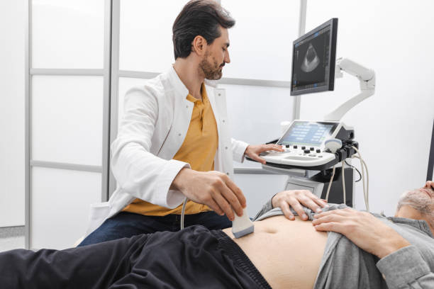 전립선 초음파검사 석회화 결절 비대 정도 확인