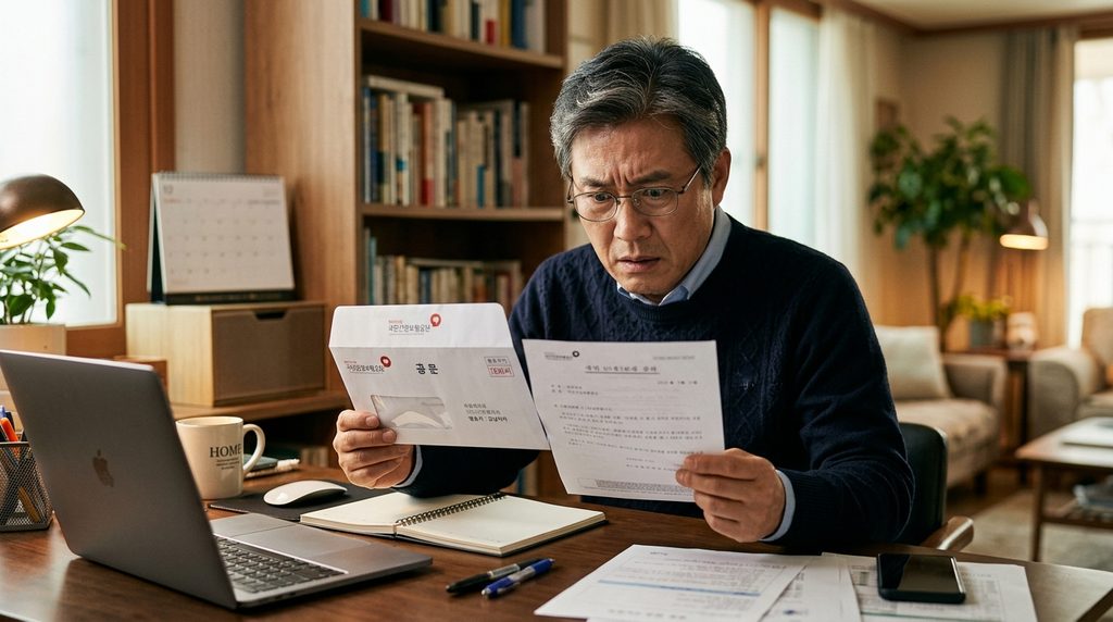 건강보험공단 구상권청구통보이미지