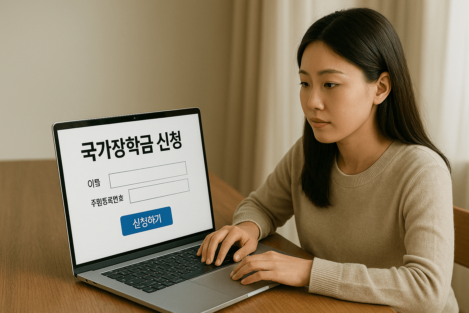 국가장학금 신청