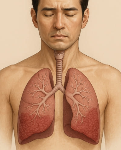 폐섬유화 증상과 원인, 초기 치료법은?
