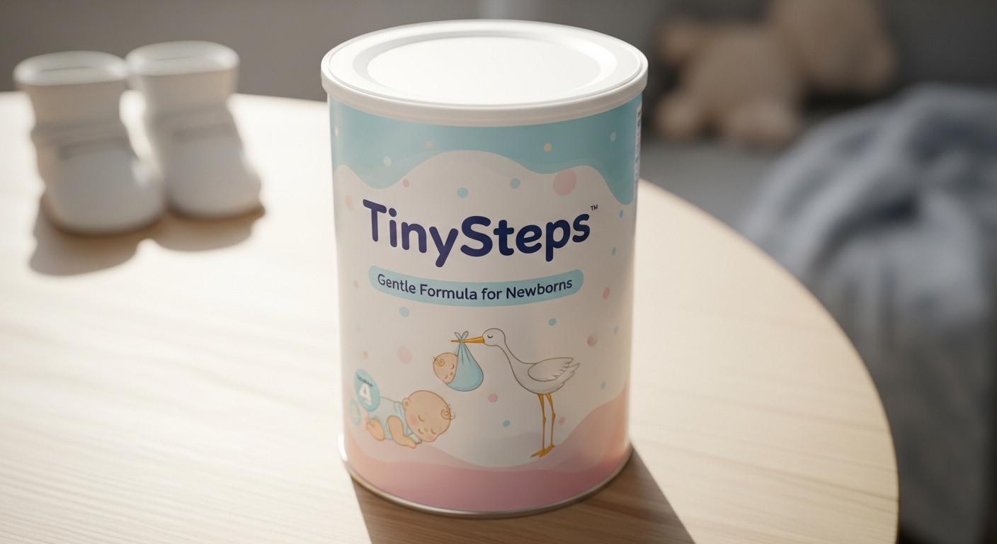 신생아 분유 한통