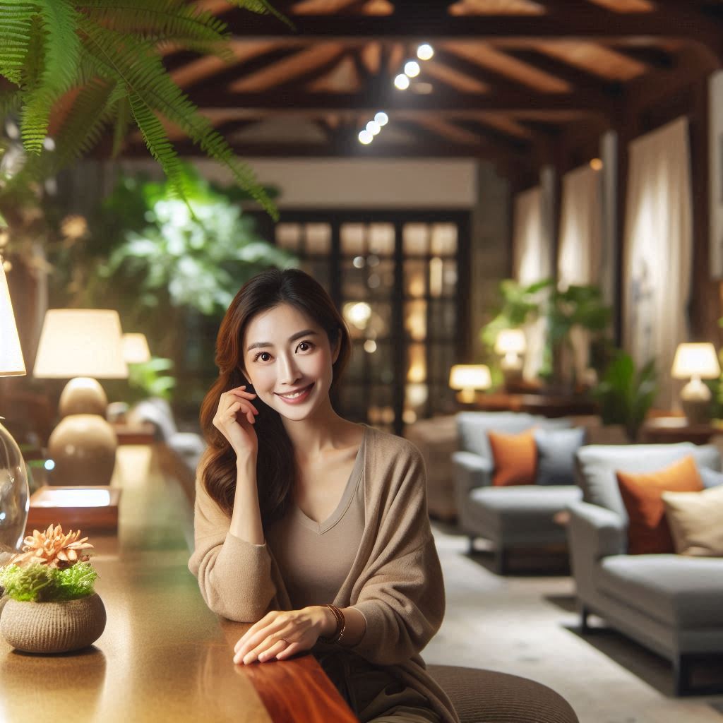 피부,체형관리 샵 배경