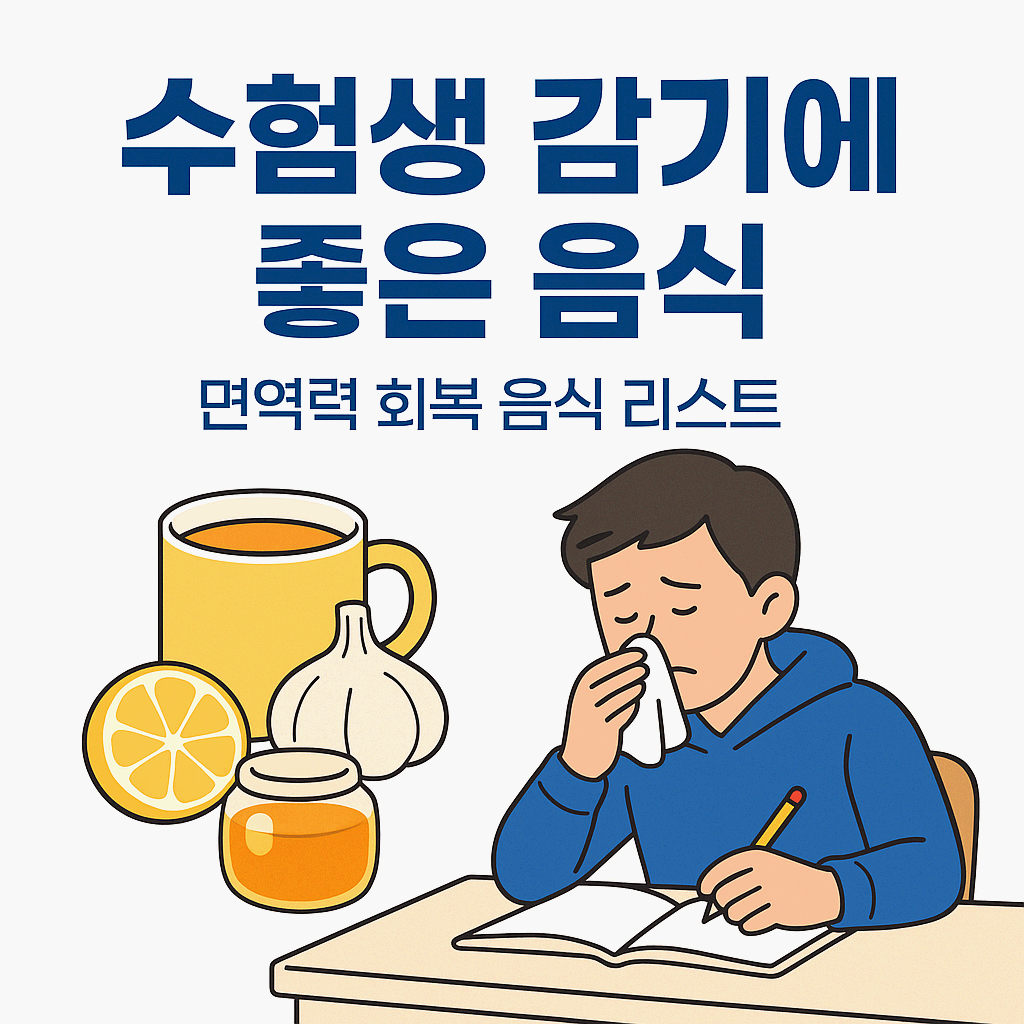 수험생 감기에 좋은 음식