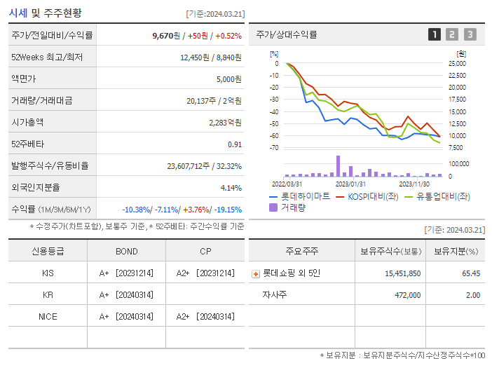 롯데하이마트_기업개요